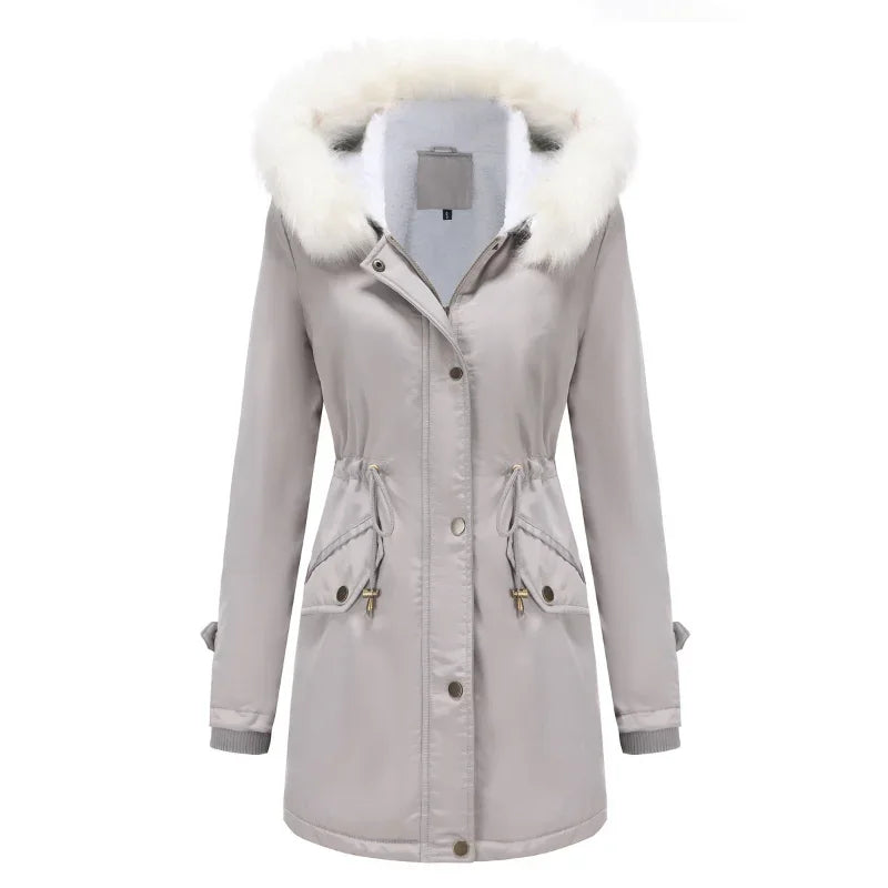 Juliette Thick Hooded Jacket, view 5 - Elena Harper