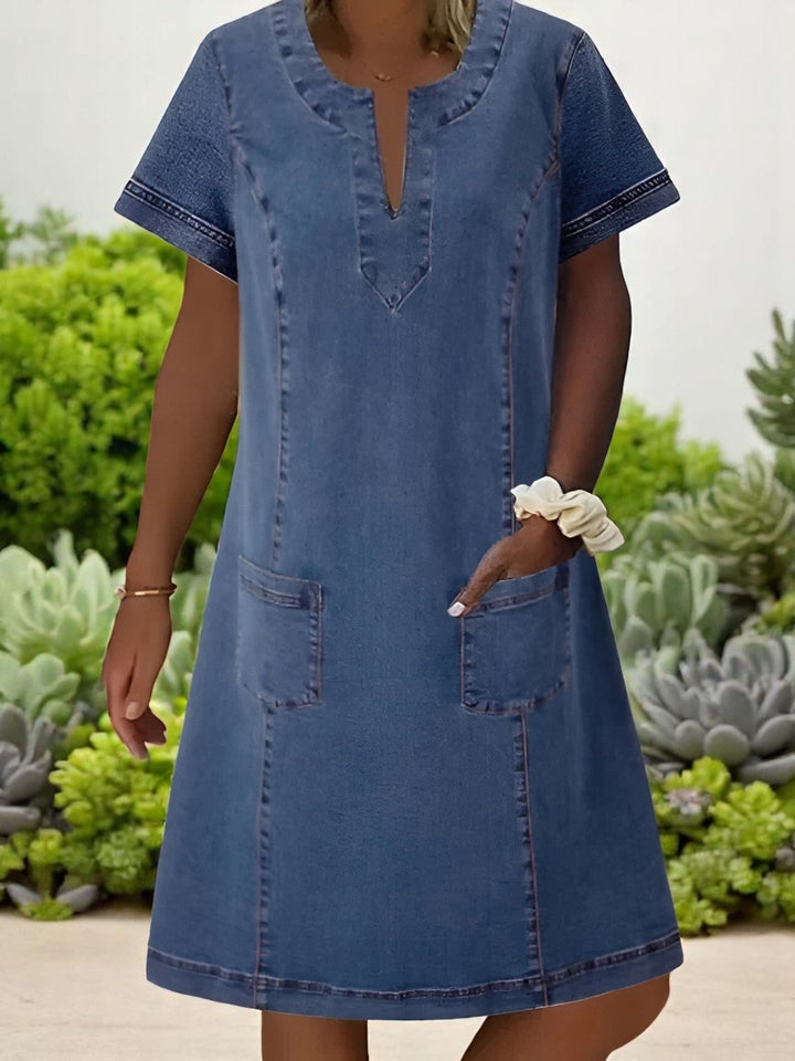 CARYS – SOFT DENIM DRESS