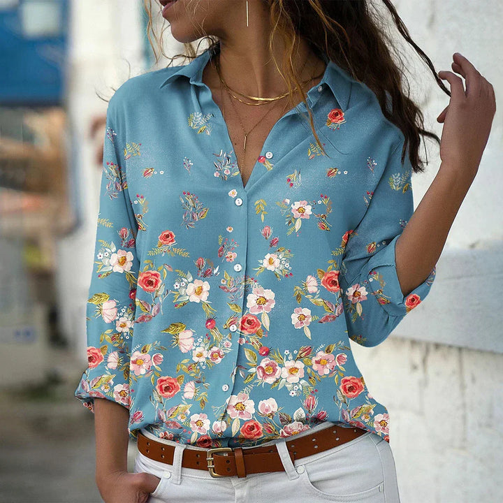Geertje I Fashionable Printed Blouse - Elena Harper