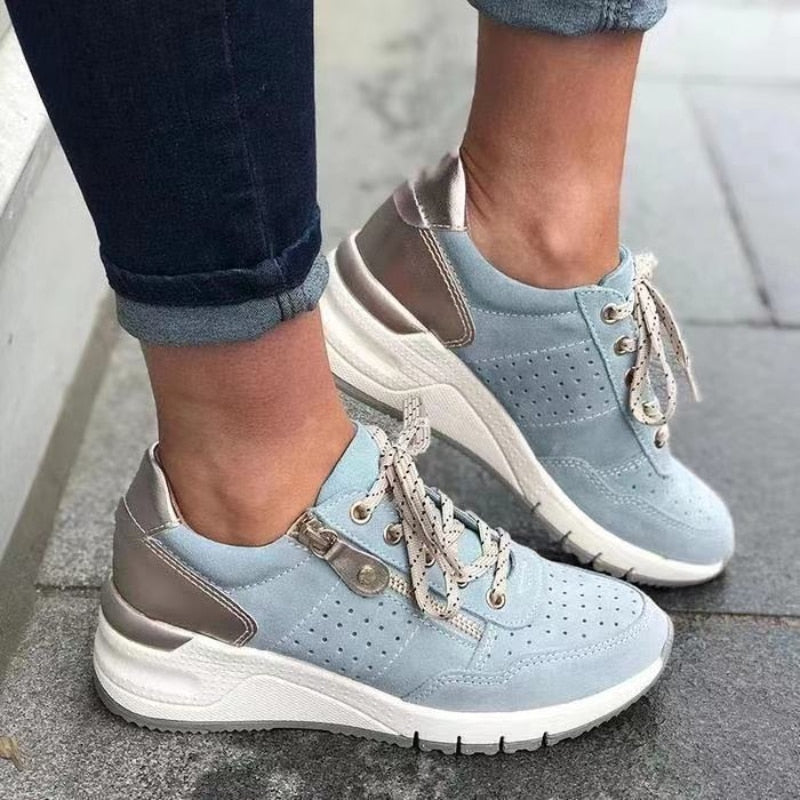 Ladies' Low Orthopedic Sneakers – Casual for Walking and Daily Use
