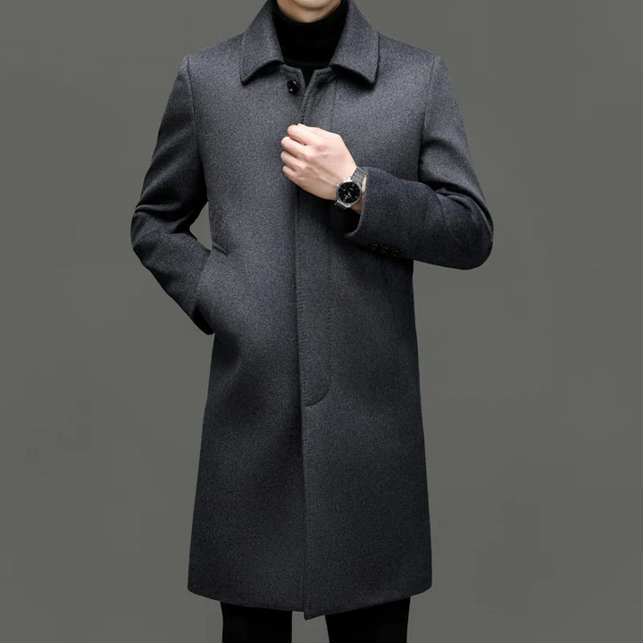 Benford Wool Overcoat - Elena Harper