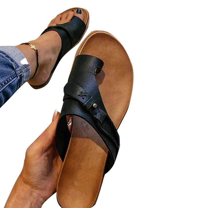 Artemisia Soft Leather Sandals - Elena Harper