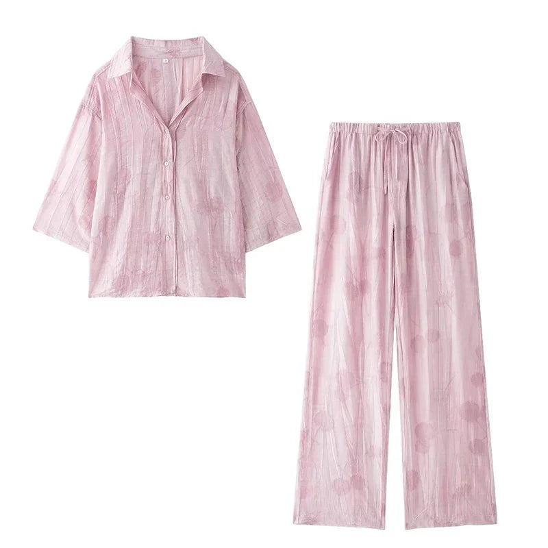 Elisa Soft Floral Blouse, view 3 - Elena Harper