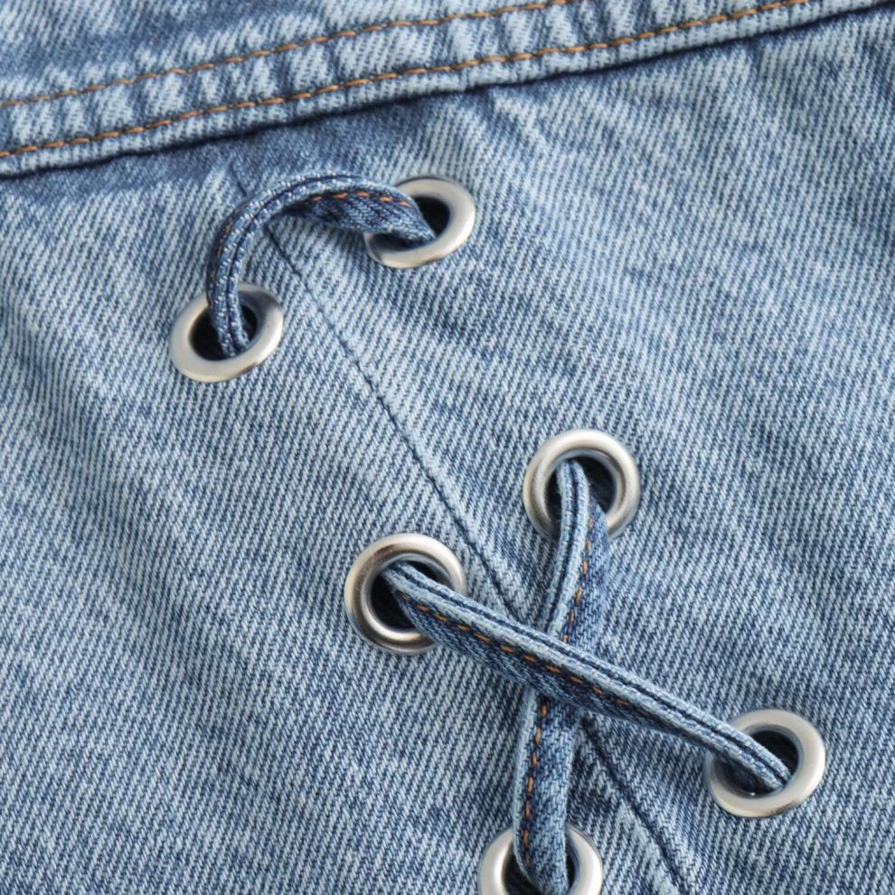 Joanne - Women's Denim Jacket with Large Pockets
