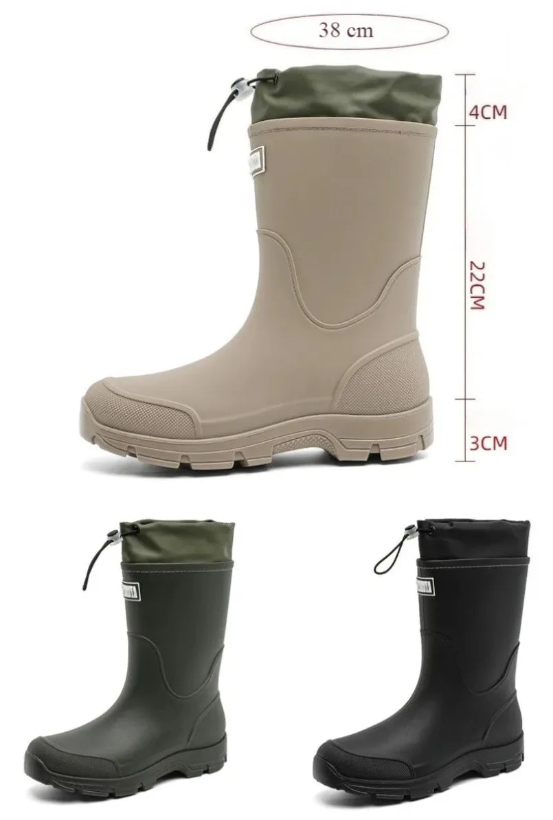 Women's Mid-Calf Slip-On Garden Boots Ashlienne, view 6 - Elena Harper