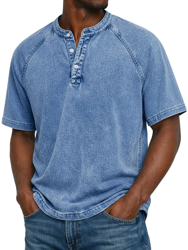 ELENA HARPER™  |  RETRO BUTTON-UP SHIRT FOR MEN