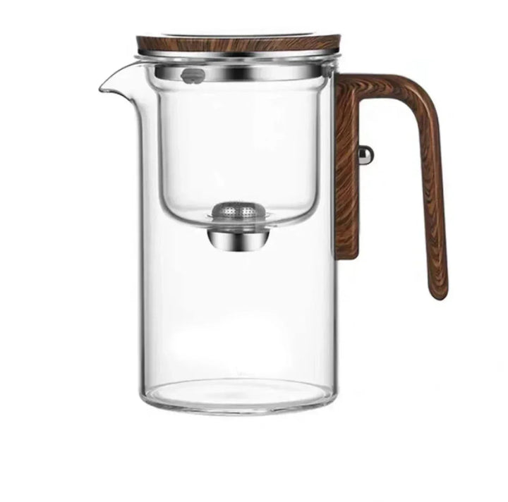 TeaMagnet Glass Teapot with Separate Filtration, view 4 - Elena Harper