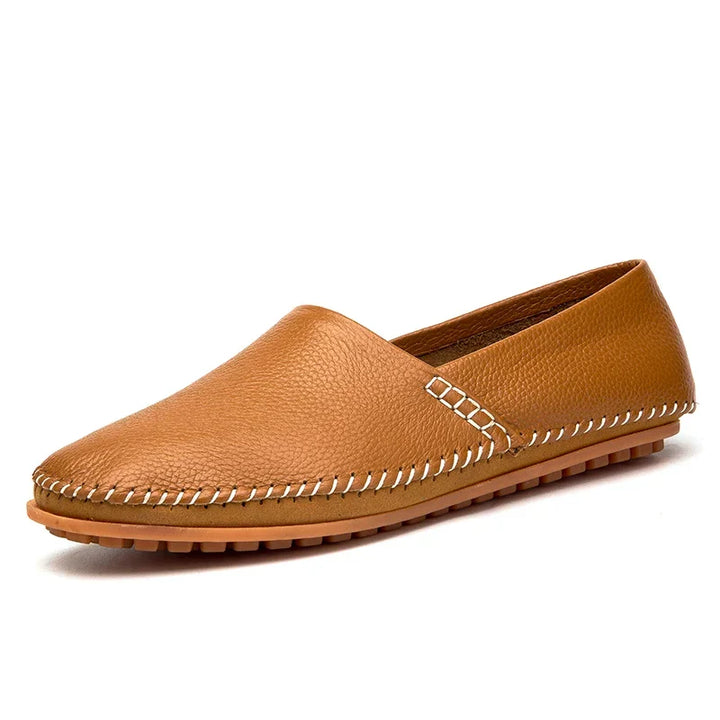 Audrey Comfortable Leather Oxfords for Everyday, view 5 - Elena Harper
