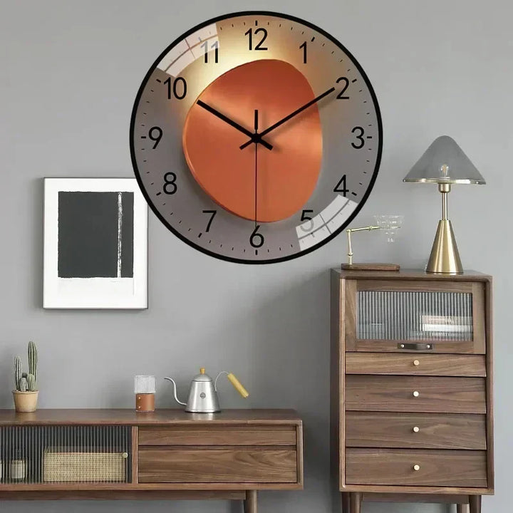 Elegant Wall Clock, Silent and Ideal for Any Room