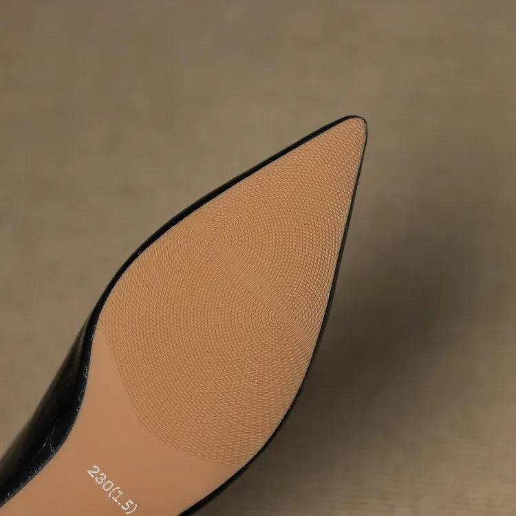 Clara – Natural Vegan Leather Mules
