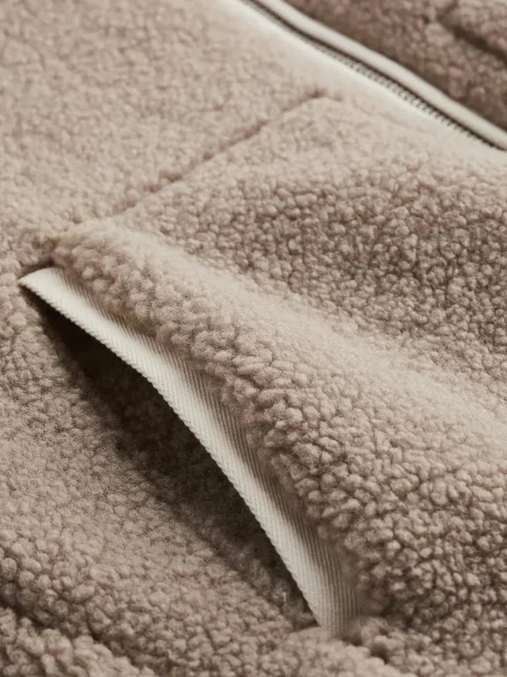 Cozy Teddy Coat Mila, view 5 - Elena Harper