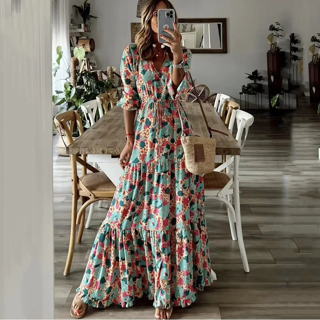 Crizza Bohemian Elegant Dress - Elena Harper