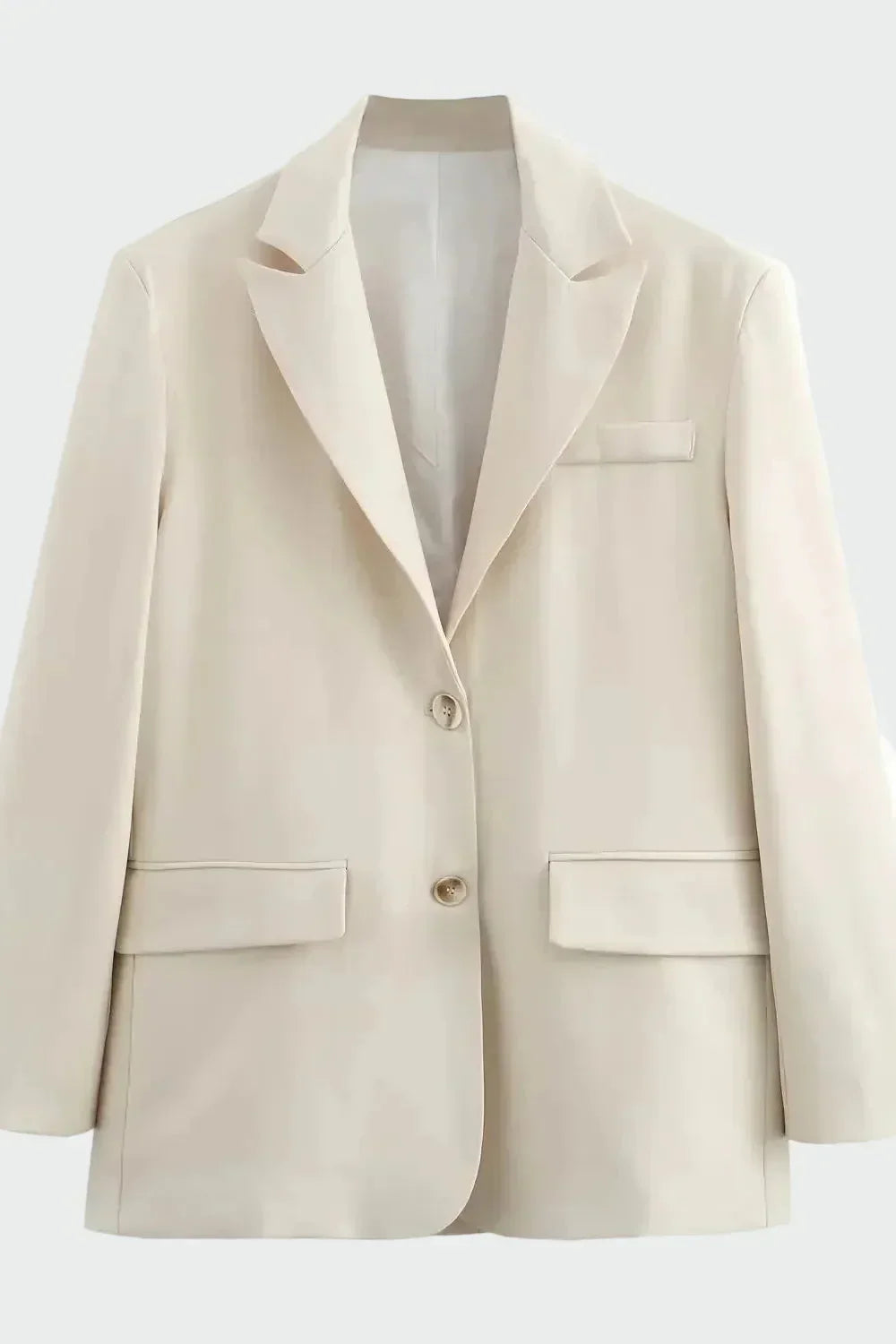 Helia Oversized Jacket with Modern Line, view 5 - Elena Harper