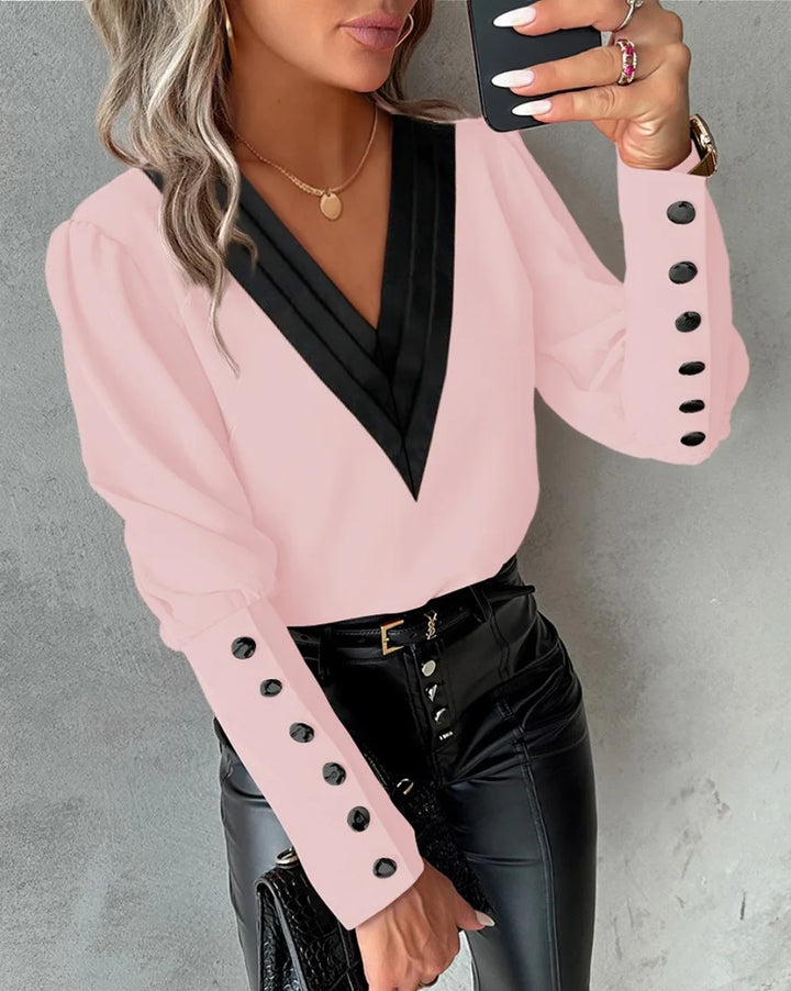 Aquilina Elegant and Smooth Blouse - Elena Harper