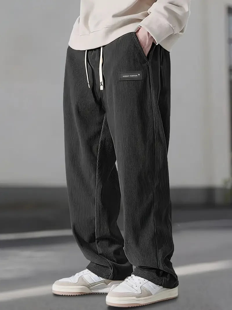 ComfortFit Stylish Corduroy Pants - Elena Harper
