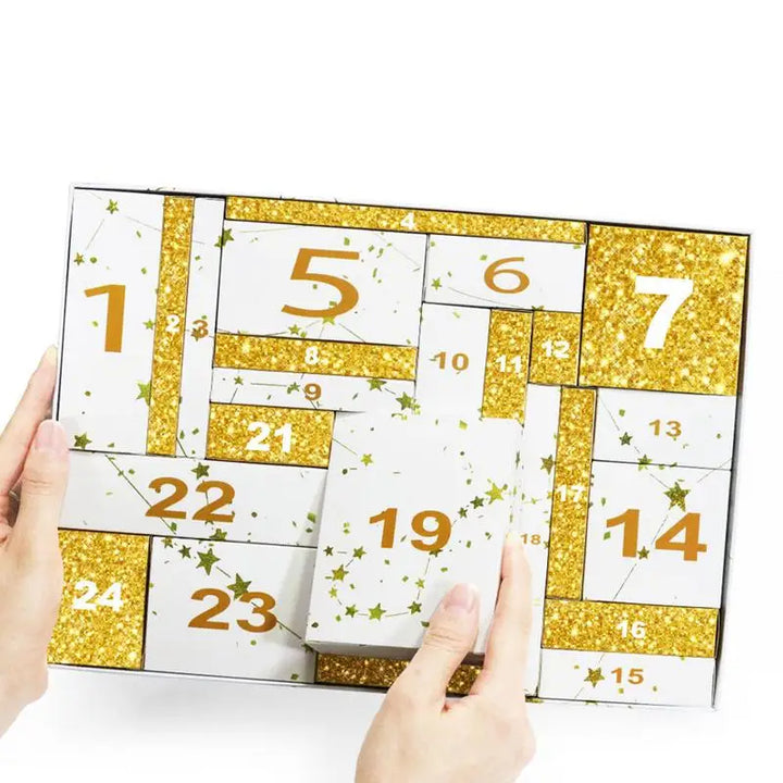 Beauty Advent Calendar Complete Countdown Set for Christmas, Perfect Gift for Her, view 6 - Elena Harper