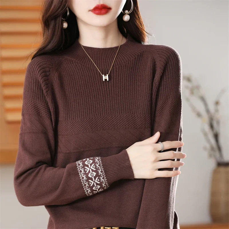 Kalliope Cocoon Knit Sweater - Elena Harper