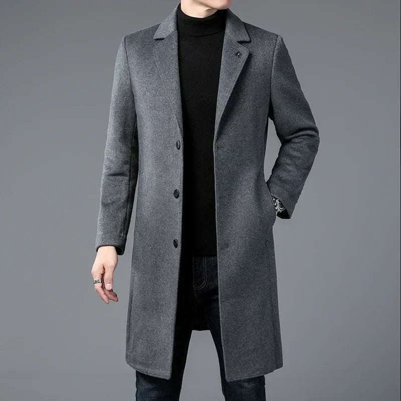 Bayford Wool Overcoat - Elena Harper