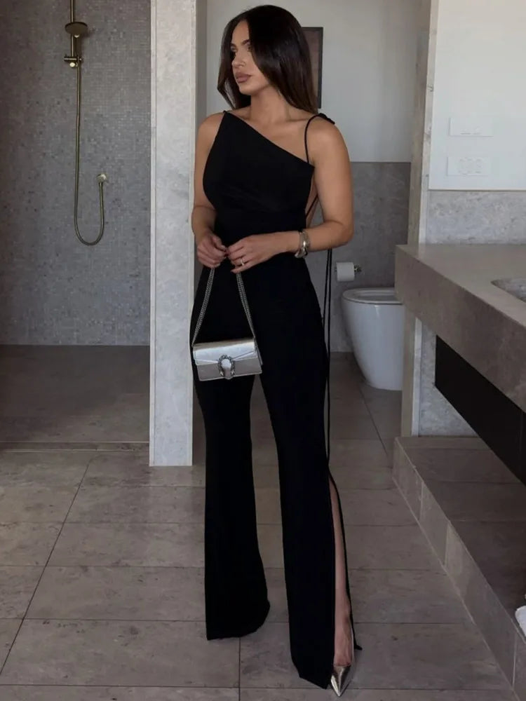 Dulsara Sleeveless Backless Jumpsuit - Elena Harper