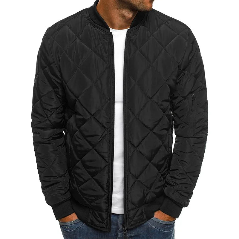 Ambrogio™ | Premium Casual Spring Jacket with Diamond Design
