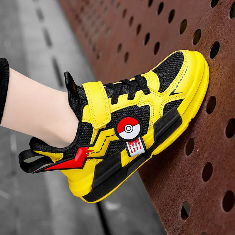 Boys' & Girls' Pokémon Sneakers - Fun, Breathable, & Comfy Shoes