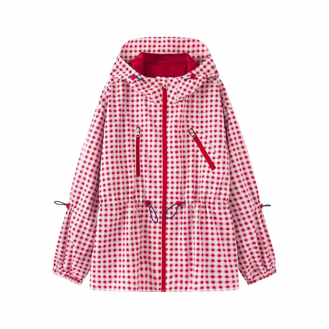 Giuseppina Soft Plaid Jacket, view 8 - Elena Harper