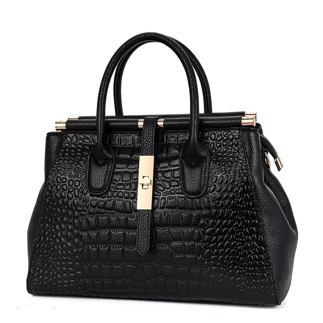 Women's Stylish Handbag with Elegant Embossed Design