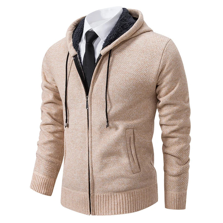 Fleece Zip Cardigan - Elena Harper