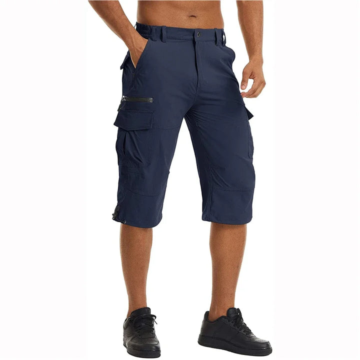 Gaetano Durable Cargo Shorts, view 3 - Elena Harper