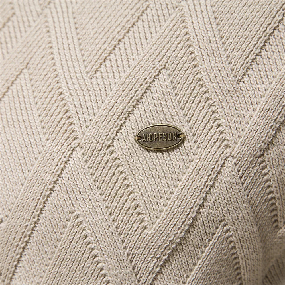 ELENA HARPER™  |  MEN'S CHECKED SWEATER