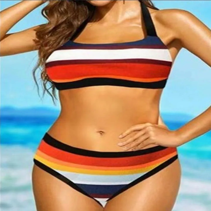 Beautifully Finished Bathing Suit in a Timeless Design, view 2 - Elena Harper
