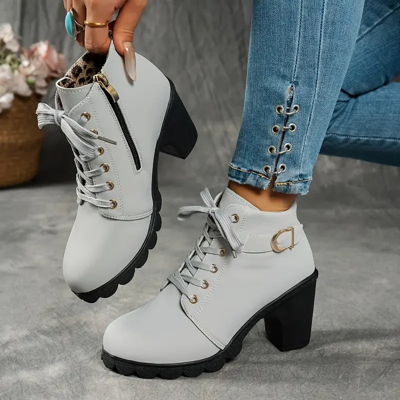 Comfortable and Stylish Orthopedic Heels, view 3 - Elena Harper