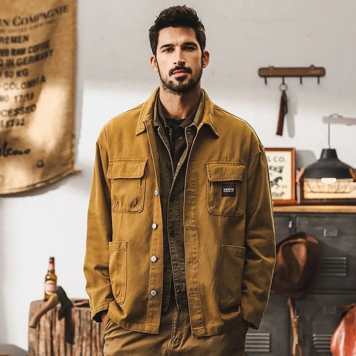 Adriano Durable Denim Jacket - Elena Harper
