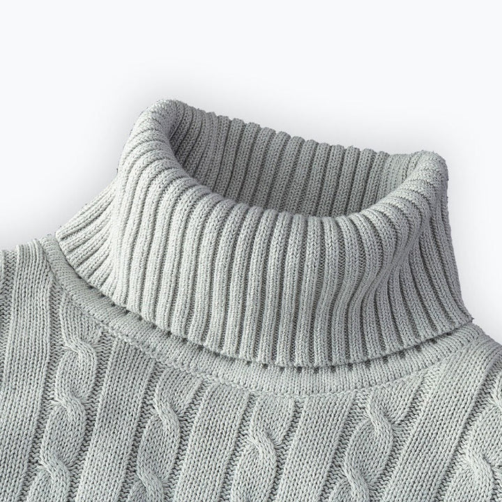 Maxime - Classic Timeless Turtleneck Sweater for Men