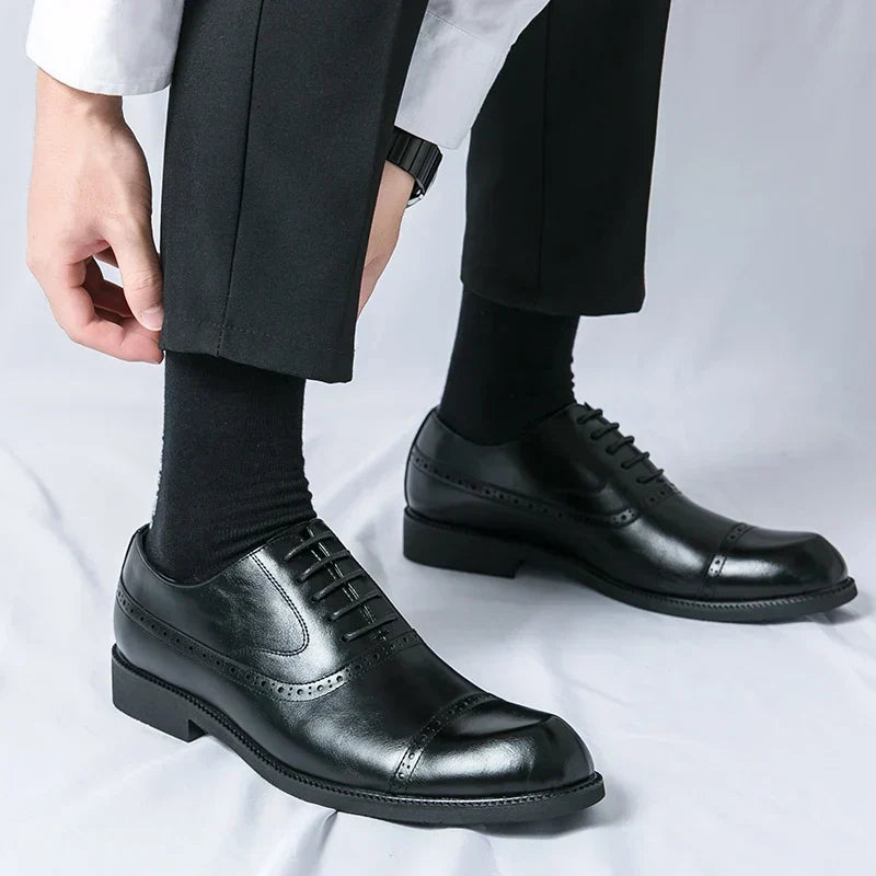Luxury Leather Shoes - Elena Harper