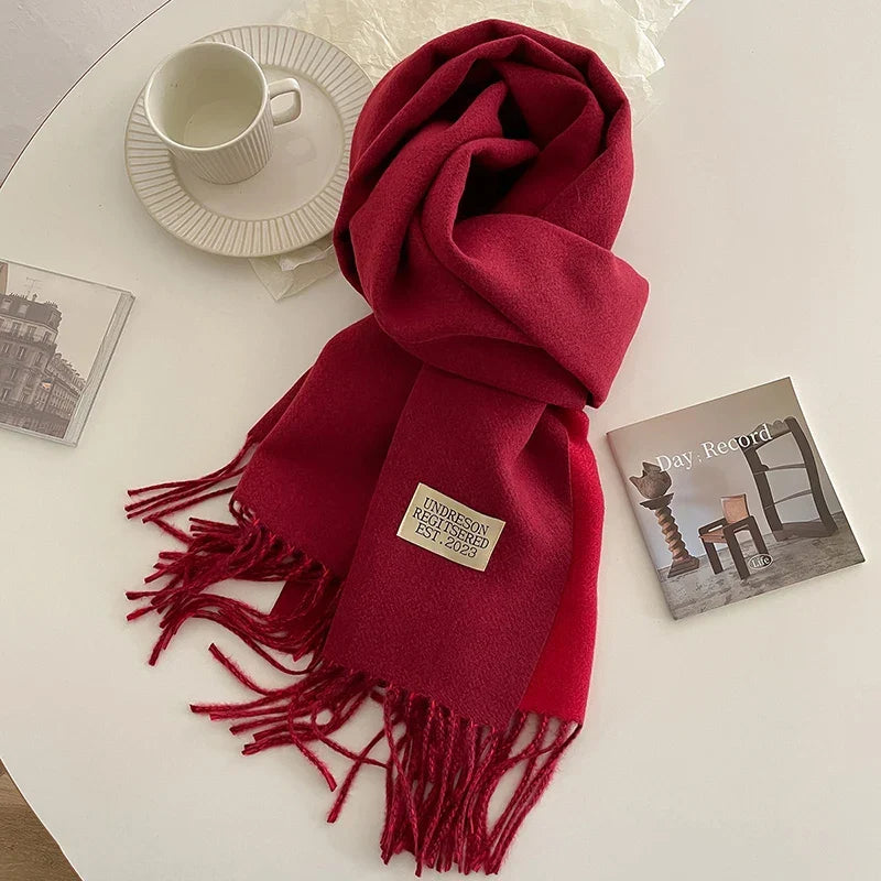 Soft Knit Scarf Soft and Warm, view 3 - Elena Harper