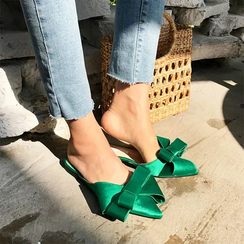 Kora Smooth Satin Sandals (High 1.5cm), view 3 - Elena Harper