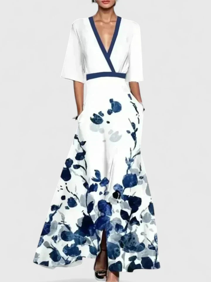 Aimee Elegant Maxi Dress - Elena Harper