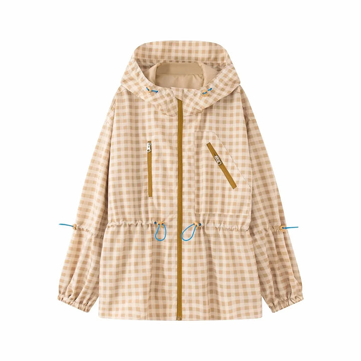 Giuseppina Soft Plaid Jacket, view 7 - Elena Harper