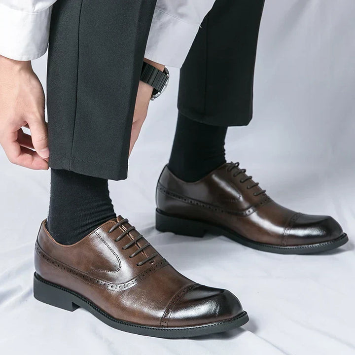 Luxury Leather Shoes - Elena Harper