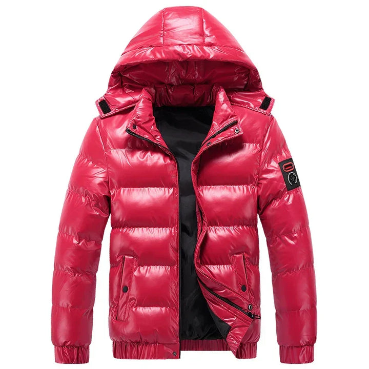 Kaleb Waterproof Winter Puffer Jacket, view 3 - Elena Harper
