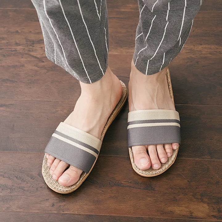 Edmondo Soft Cotton Sandal - Elena Harper