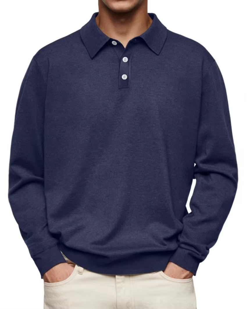 Aiden Long Sleeve Polo - Elena Harper