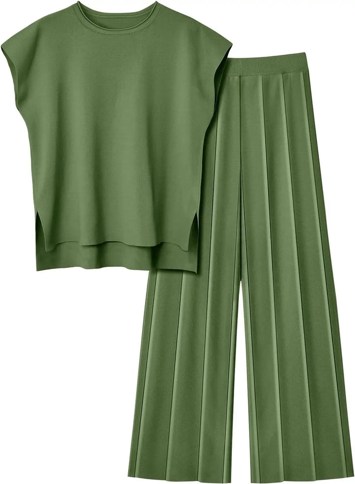 Genevra Effortless Knit Set, view 3 - Elena Harper