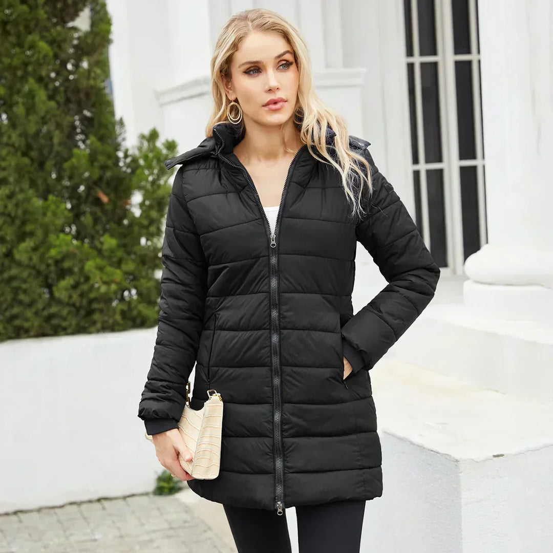 Gracelyn Chic Women's Winter Jacket, view 3 - Elena Harper