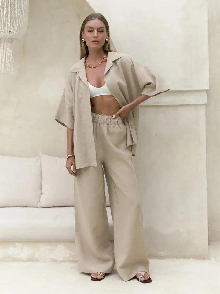 Amata Light Cotton Set, view 3 - Elena Harper