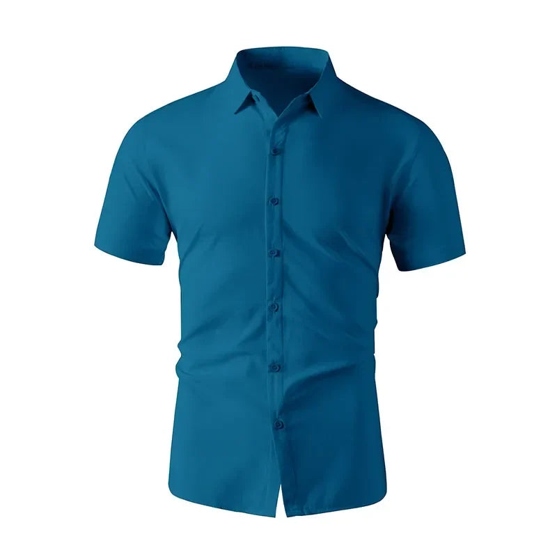 Summer Business Shirt for Men - Elena Harper
