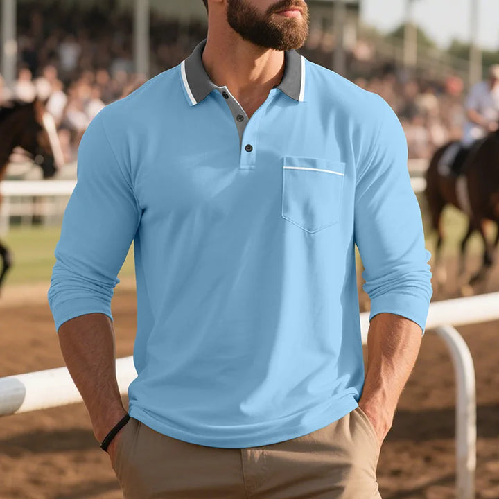 Classic Button-up Shirt for Men - Elena Harper