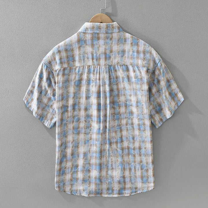 LAURENT MONACO | RETRO CHECK SHIRT FOR MEN