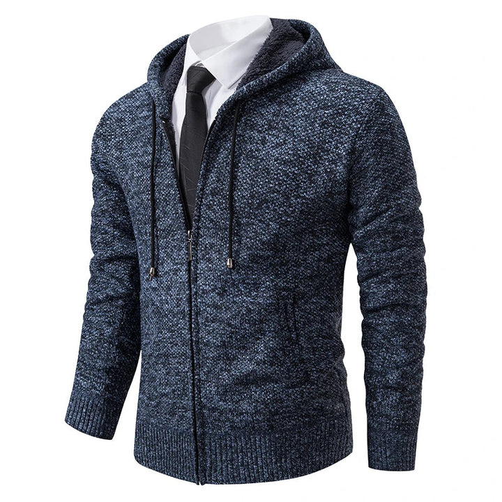 Fleece Zip Cardigan - Elena Harper